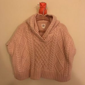 Knitted poncho